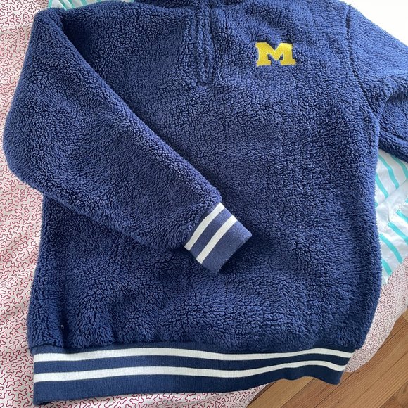 University of Michigan Sherpa Sweatshirt - Picture 2 of 3